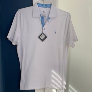 TailorByrd White Polo Short Sleeve
